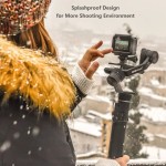 Feiyu G6 Max Smartphone Camera 3 Axis Handheld Video Gimbal Stabilizer for Mirrorless Camera Sony A6400 RX100 Series